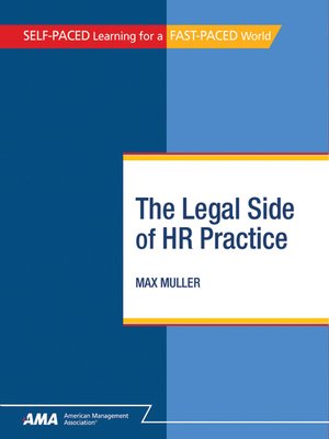 cover image of The Legal Side of HR Practice